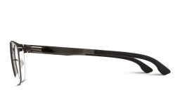 Shop ic! berlin Tilmann Square Eyeglasses in Black online.