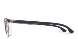 Shop ic! berlin Tilmann Square Eyeglasses in Marine online.