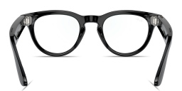 Shop Ray-Ban Meta Headliner Unisex Panthos Eyeglasses in Black online.