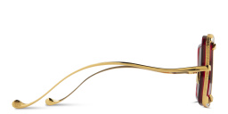 تسوق نظارات شمسية وايت مون ليميتيد فيفث إيديشن بإطار مربّع كبير أنا كارين كارلسون بلون أحمر أونلاين.