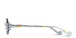 تسوق نظارات شمسية ذا كلو آند ذا نيست غير منتظمة بدون إطار للجنسين أنا كارين كارلسون بلون ذهبي وأبيض أونلاين.