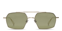 تسوق نظارات شمسية هاوسمان بإطار غير منتظم أحلام بلون رمادي ذهبي أونلاين.