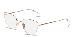 Shop AHLEM Place Mireille Cat-Eye Eyeglasses in Champagne online.