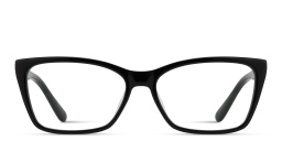 Shop EYE'M Logo Kids Cat-Eye Eyeglasses in Black online.