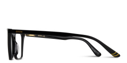 Shop EYE'M Logo Kids Cat-Eye Eyeglasses in Black online.