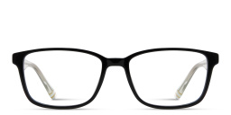 Shop EYE'M Logo Kids Rectangle Eyeglasses in Black online.
