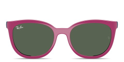 Shop Ray-Ban Junior Clip-On Kids Bio-Based in Pink online.
