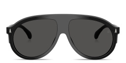 Shop Moncler Fhaite Unisex Pilot Sunglasses in Black online.