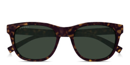 GUCCI Web Square Sunglasses in Havana – Product Photo 1
