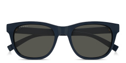 GUCCI Web Square Sunglasses in Blue – Product Photo 1