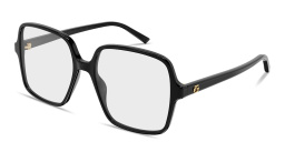 GUCCI GG Oversized Square Eyeglasses in Black – Product Photo 2