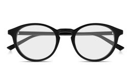 GUCCI Logo Signature Panthos Eyeglasses in Black – Product Photo 1