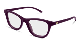 GUCCI GG Cat-Eye Eyeglasses in Purple – Product Photo 2
