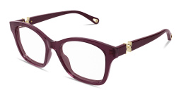Shop Chloe Marcie Cat-Eye Eyeglasses in Burgundy online.