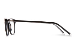 Shop EYE'M Logo Signature Square Eyeglasses in Black online.