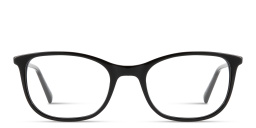 Shop EYE'M Logo Signature Cat-Eye Eyeglasses in Black online.