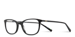 Shop EYE'M Logo Signature Cat-Eye Eyeglasses in Black online.