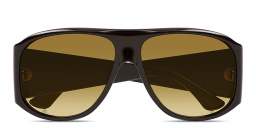 Shop Chloe Izia Aviator Sunglasses in Brown online.