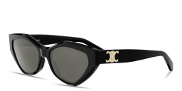 CELINE Triomphe Cat-Eye Sunglasses in Black – Product Photo 2