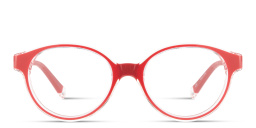 Shop SPIN ON8 Kids Panthos Eyeglasses in Transparent Red online.