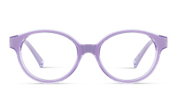Shop SPIN ON8 Kids Panthos Eyeglasses in Transparent Purple online.