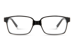 Shop SPIN ON8 Kids Rectangle Eyeglasses in Black online.
