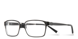 Shop SPIN ON8 Kids Rectangle Eyeglasses in Black online.