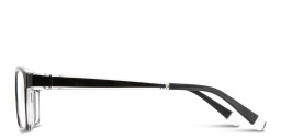 Shop SPIN ON8 Kids Rectangle Eyeglasses in Black online.