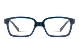 Shop SPIN ON8 Kids Rectangle Eyeglasses in Blue online.