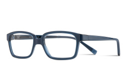 Shop SPIN ON8 Kids Rectangle Eyeglasses in Blue online.