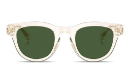 تسوق نظارات شمسية طراز بانتوس بتوقيع العلامة بربري بلون أصفر شفاف أونلاين.