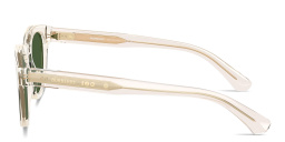 تسوق نظارات شمسية طراز بانتوس بتوقيع العلامة بربري بلون أصفر شفاف أونلاين.