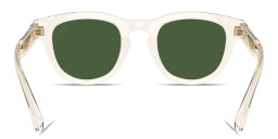 تسوق نظارات شمسية طراز بانتوس بتوقيع العلامة بربري بلون أصفر شفاف أونلاين.