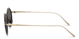 تسوق نظارات شمسية طراز بانتوس بشعار العلامة جورجو أرماني بلون أسود مطفي أونلاين.