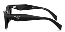 PRADA Logo Signature Butterfly Sunglasses in Black – Product Photo 3