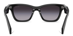PRADA Logo Signature Butterfly Sunglasses in Black – Product Photo 4