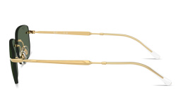 تسوق نظارات شمسية غير منتظمة بدون إطار للجنسين بتوقيع العلامة راي بان بلون ذهبي أونلاين.