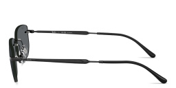 تسوق نظارات شمسية غير منتظمة بدون إطار للجنسين بتوقيع العلامة راي بان بلون أسود أونلاين.