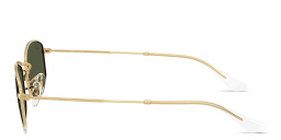 Shop Ray-Ban Logo Signature Unisex Irregular Sunglasses in Arista Gold online.