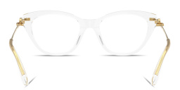 Shop Dolce & Gabbana DG Butterfly Eyeglasses in Crystal online.