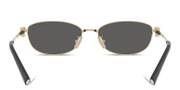 تسوق نظارات شمسية تيفاني تي بإطار بيضاوي للجنسين تيفاني أند كو بلون ذهبي فاتح أونلاين.