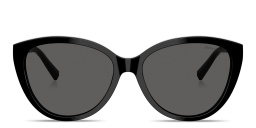 Shop TIFFANY Tiffany T Cat-Eye Sunglasses in Black online.