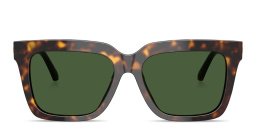 VERSACE Medusa Square Sunglasses in Havana – Product Photo 1