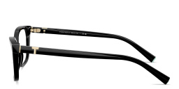 Shop TIFFANY T Pillow Eyeglasses in Black online.