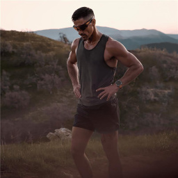 Shop Oakley Meta Vanguard Unisex Half-Rim Rectangle Sunglasses in Black online.