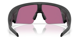 Shop Oakley Meta Vanguard Unisex Half-Rim Rectangle Sunglasses in Black online.