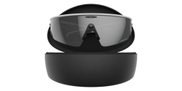 Shop Oakley Meta Vanguard Unisex Half-Rim Rectangle Sunglasses in White online.