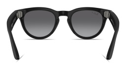 Shop Ray-Ban Meta Headliner Unisex Panthos Sunglasses in Matte Black online.
