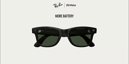 Ray-Ban Meta Wayfarer Unisex Square Sunglasses in Shiny Black – Product Photo 5