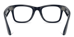 Ray-Ban Meta Wayfarer Transitions® Unisex Square Sunglasses in Shiny Cosmic Blue – Product Photo 7